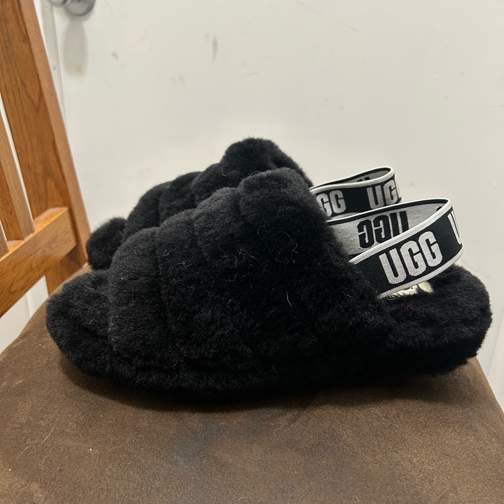 UGG Black Shearling Boots
